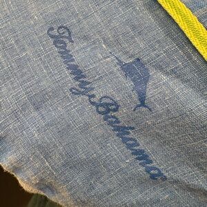 Tommy Bahama Light Blue Linen Button Down Shirt